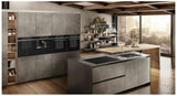 Smeg 60cm Linea Combi Steam Oven Black SOA6104S4PN