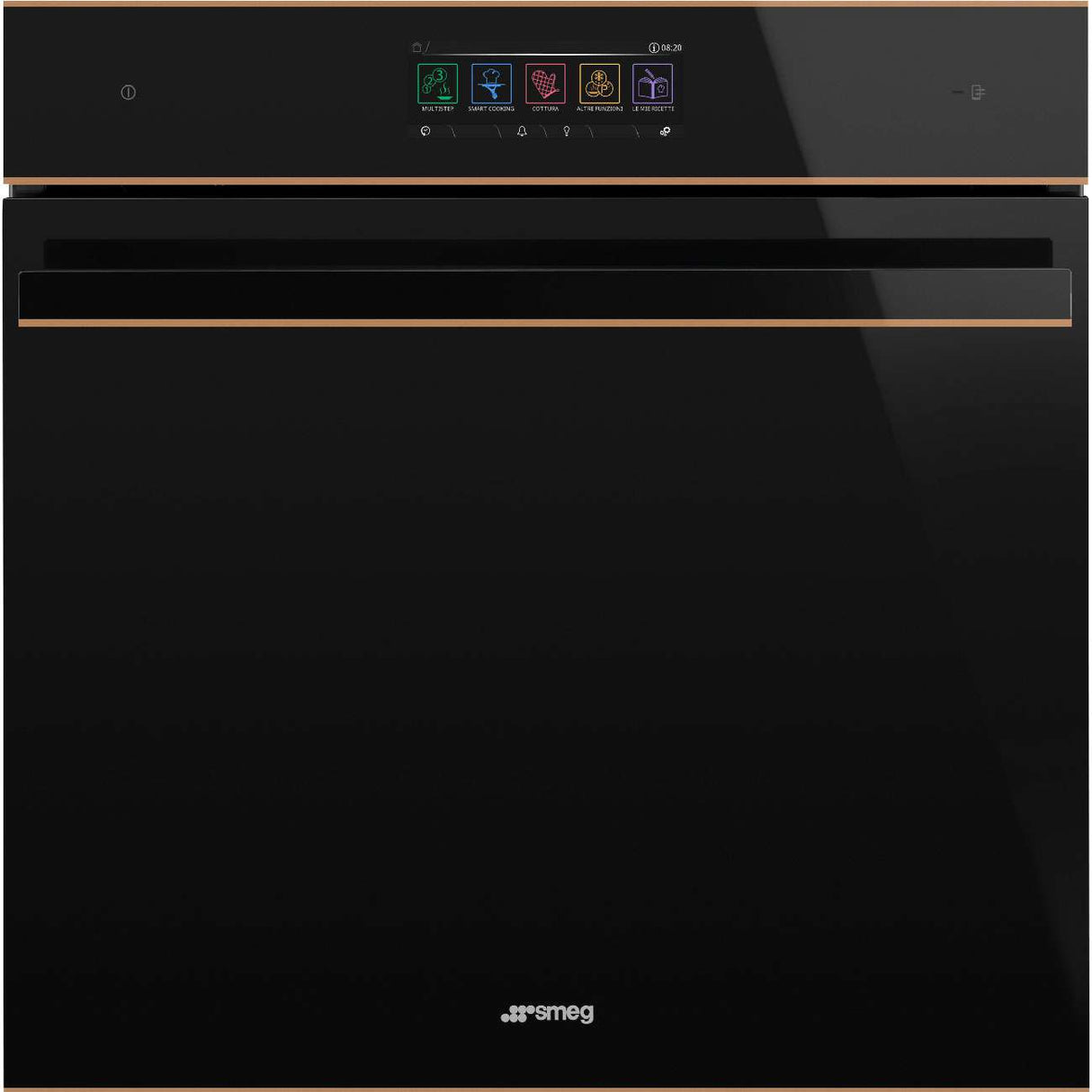 Smeg 60cm Dolce Stil Novo Combi Steam Oven Black SOA6606WS4PNR