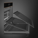 Smeg 60cm Dolce Stil Novo Combi Steam Oven Black SOA6606WS4PNR