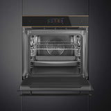 Smeg 60cm Dolce Stil Novo Combi Steam Oven Black SOA6606WS4PNR