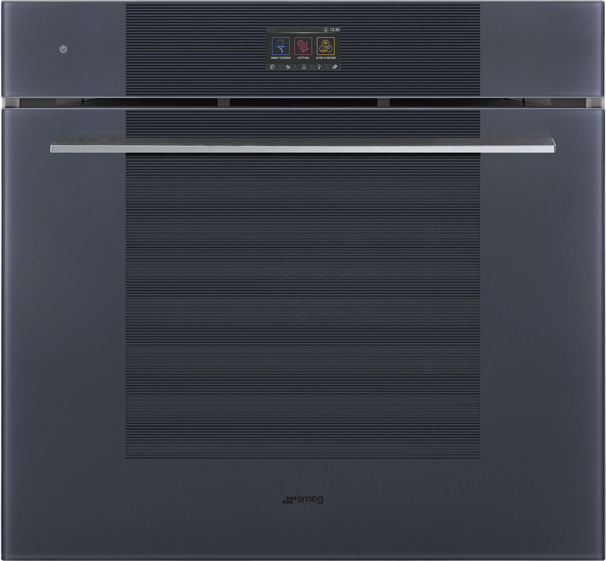 Smeg 76cm Linea Thermoseal Pyrolytic Oven Neptune Grey SOPA3104TPG