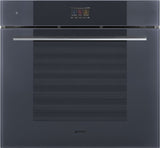 Smeg 76cm Linea Thermoseal Pyrolytic Oven Neptune Grey SOPA3104TPG