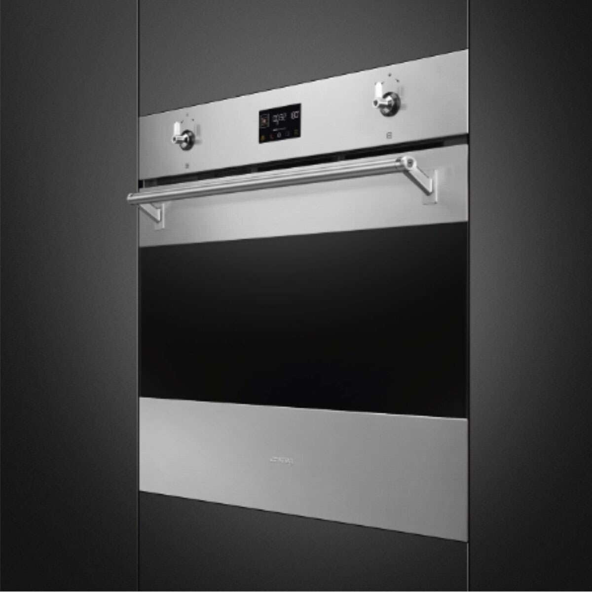 Smeg 76cm Classic Thermoseal Electric Oven Stainless Steel SOPA3302TPX