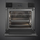 Smeg 60cm Linea Combi Steam Oven Black SOPA6102S2PB3