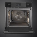 Smeg 60cm Linea Combi Steam Oven Black SOPA6102S2PB3