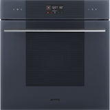 Smeg Linea 60cm Pyrolytic Oven Neptune Grey SOPA6102TG