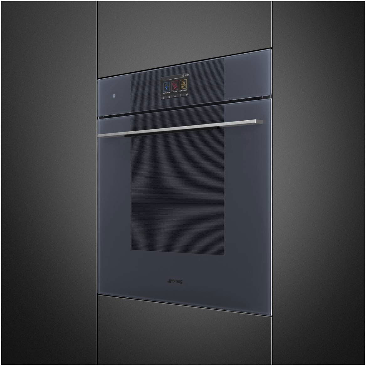 Smeg 60cm Linea Combi Steam Oven Neptune Grey SOPA6104S2PG