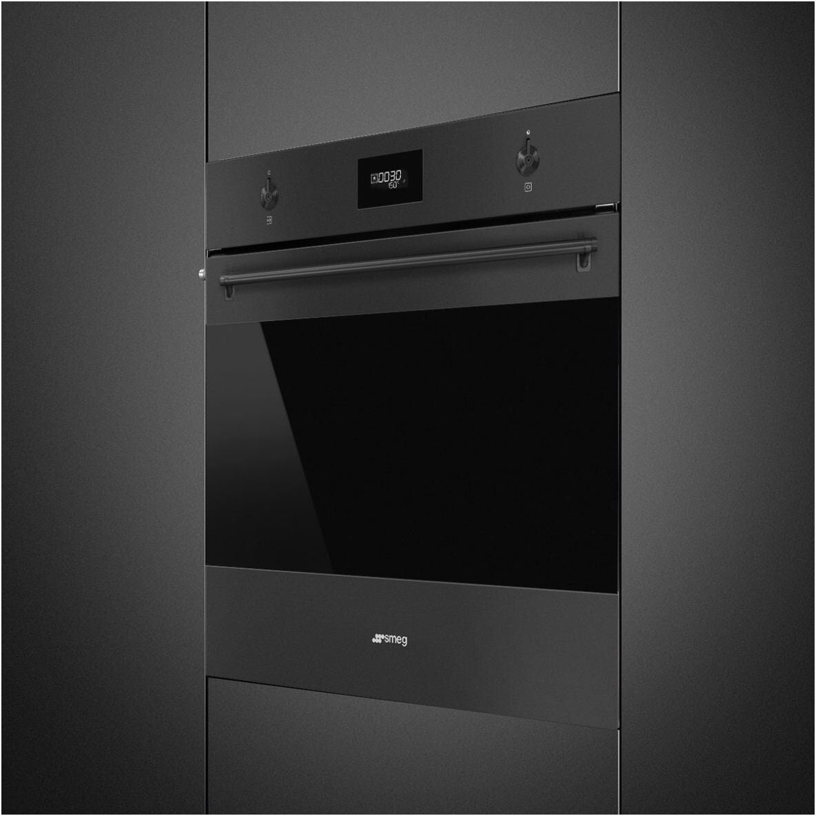 Smeg 60cm Classic Pyrolytic Built-In Oven SOPA6301TN