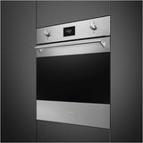 Smeg 60cm Classic Pyrolytic Built-In Electric Oven SOPA6301TX