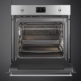 Smeg 60cm Classic Pyrolytic Oven Stainless Steel SOPA6302TX