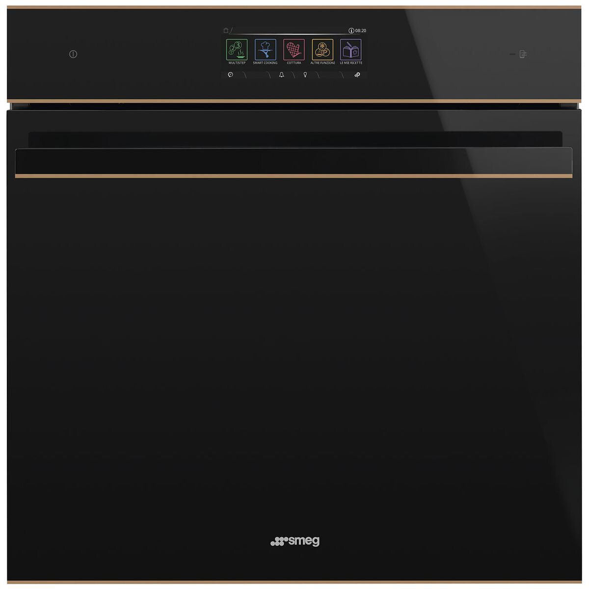 Smeg 60cm Dolce Stil Novo Combi Steam Oven Black SOPA6606WS2PNR