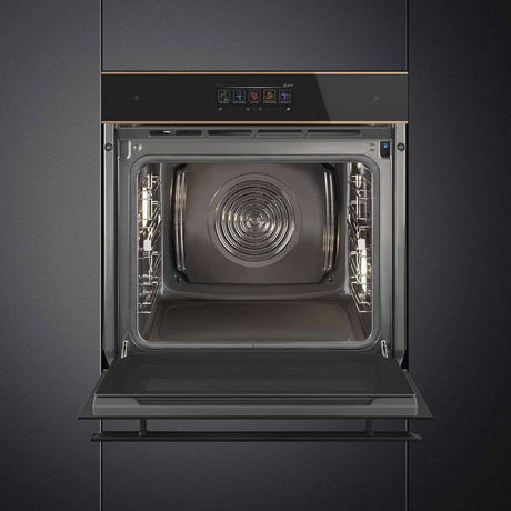Smeg 60cm Dolce Stil Novo Combi Steam Oven Black SOPA6606WS2PNR