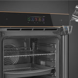 Smeg 60cm Dolce Stil Novo Combi Steam Oven Black SOPA6606WS2PNR