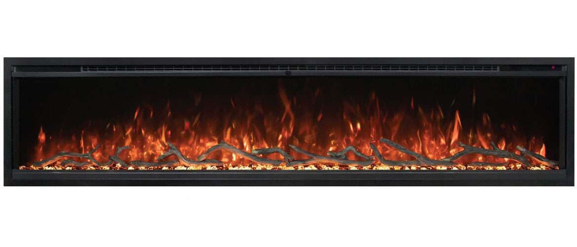Modern Flames Spectrum 74" Electric Fireplace SPS-74B/AUS | Greater Sydney Only