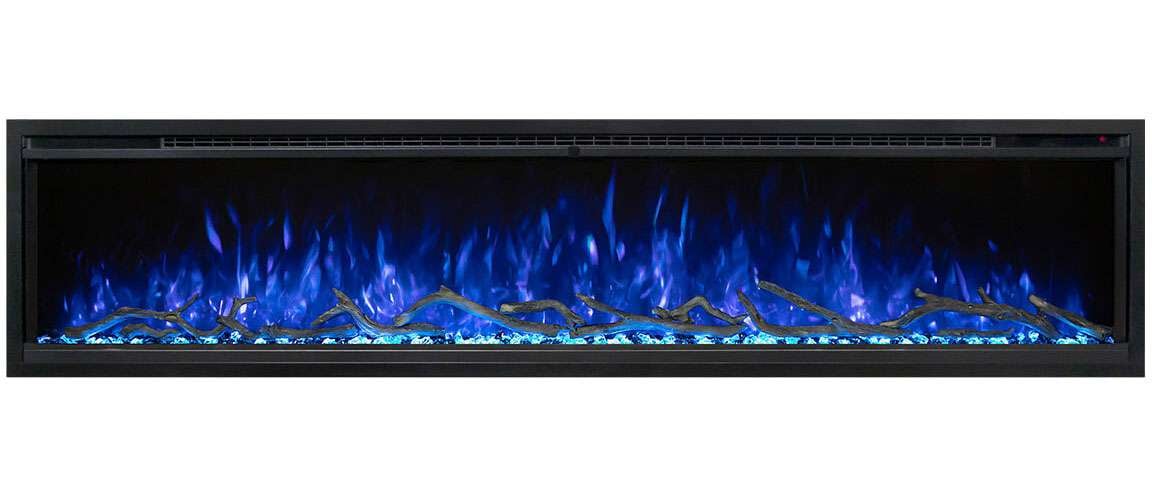 Modern Flames Spectrum 74" Electric Fireplace SPS-74B/AUS | Greater Sydney Only