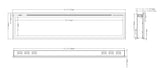 Modern Flames Spectrum 74" Electric Fireplace SPS-74B/AUS | Greater Sydney Only