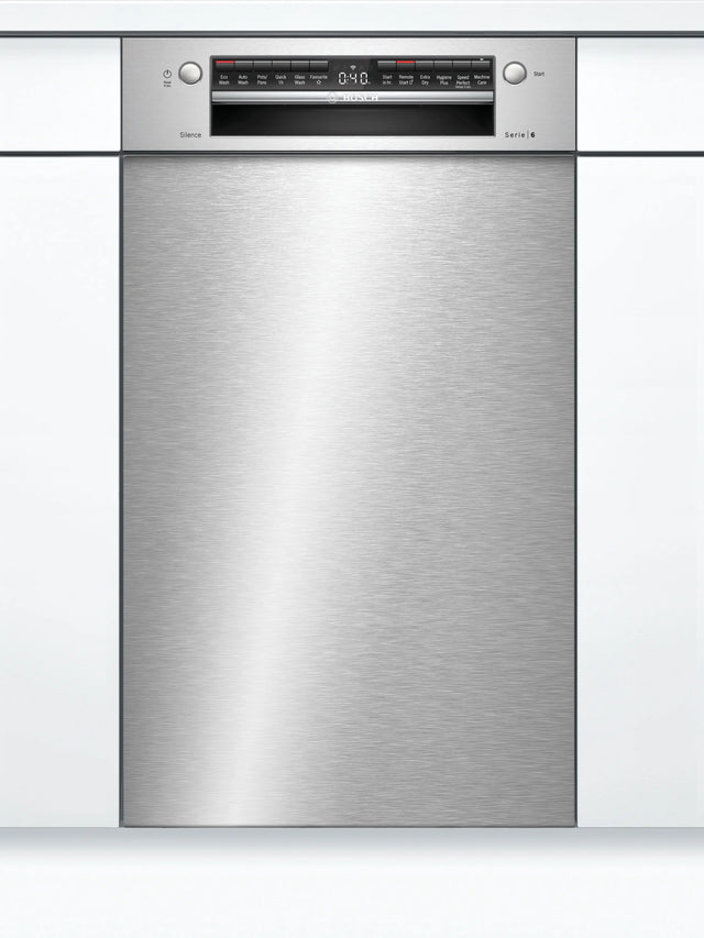 Bosch Series 6 45cm Built Under Dishwasher Brushed Steel SPU6IMS01A