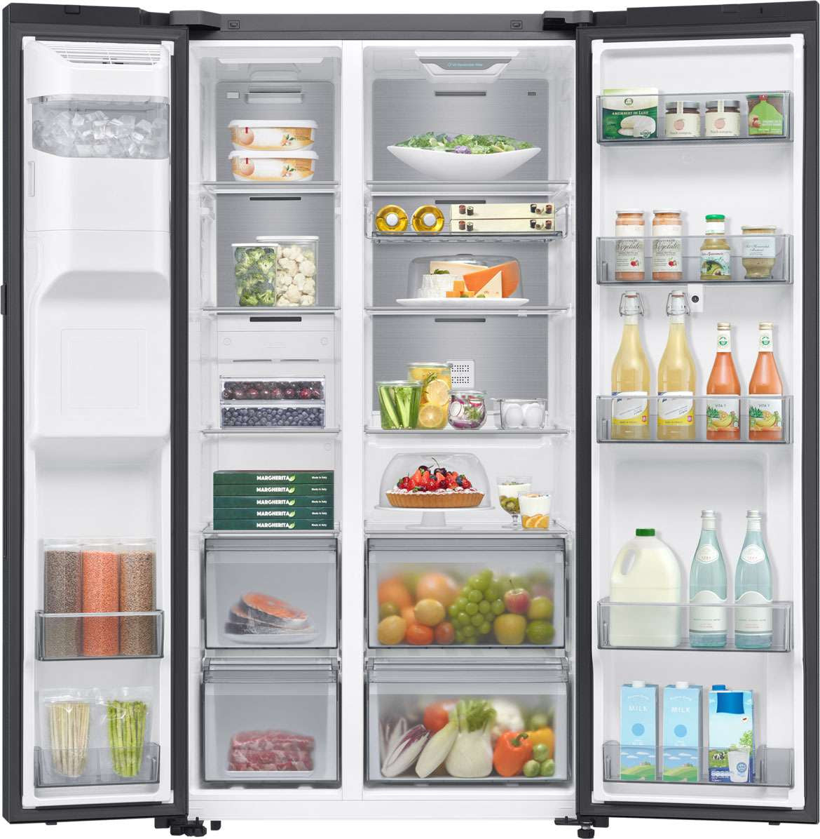 Samsung 615L Side by Side Refrigerator SRS6800BFH | Greater Sydney Only