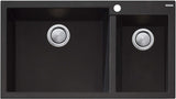 Oliveri Santorini Black 1 & 1/2 Bowl Inset Sink ST-BL1575