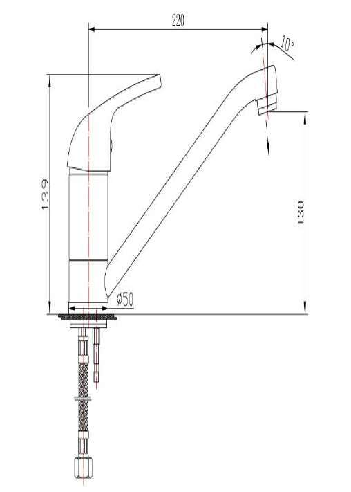 Smeg Mixer Tap ST90C