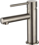 Modern National Star Mini Basin Mixer Tap Brushed Nickel STRM001BN