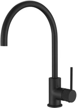 Modern National Star Mini Kitchen Mixer Tap Matte Black STRM004BK+STRM004BK-H2