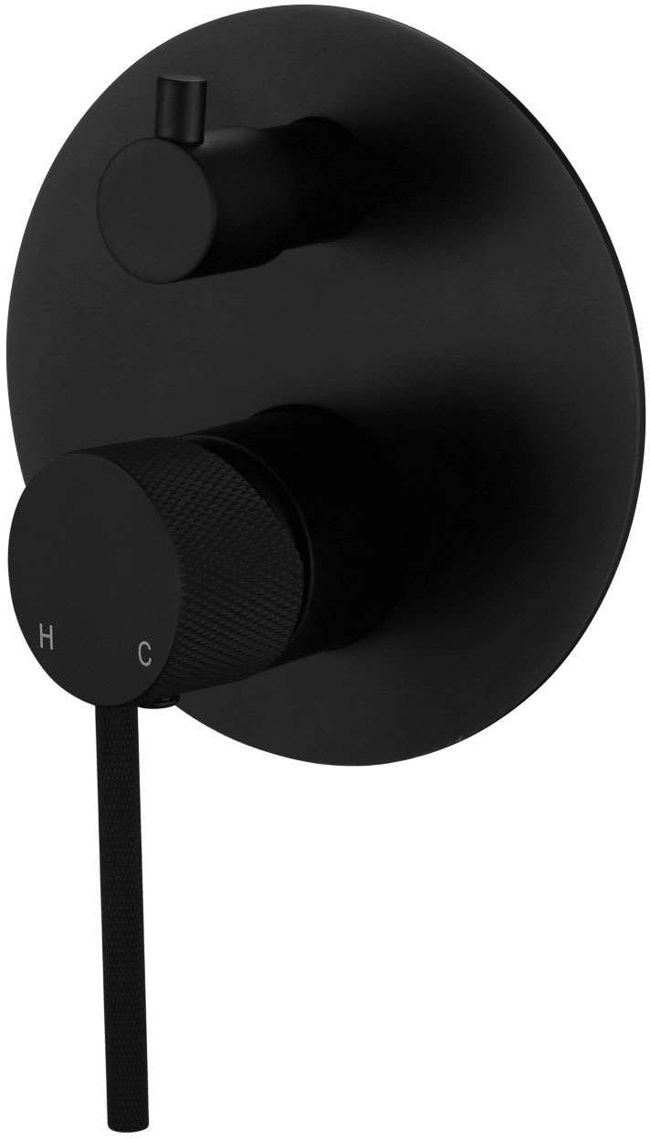 Modern National Star Mini Shower Divertor Matte Black STRM009BK+STRM009BK-H2