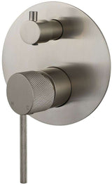 Modern National Star Mini Shower Divertor Brushed Nickel STRM009BN+STRM009BN-H2