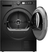 ASKO Style 9kg Butterfly Drying Tumble Dryer Graphite Black T509HPG.AU