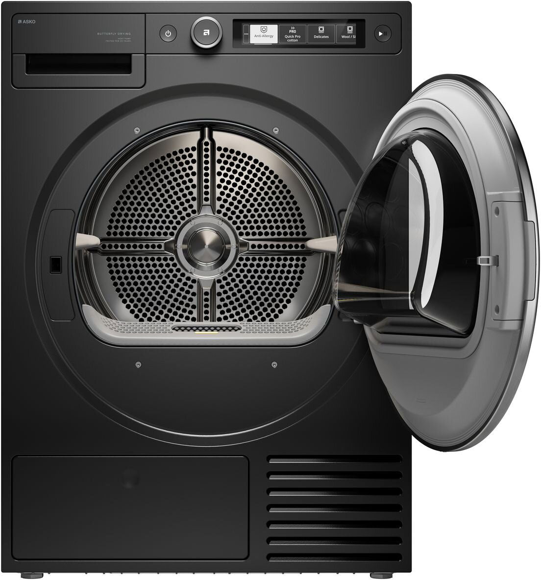 ASKO Style 11kg Butterfly Drying Tumble Dryer Graphite Black T511HPXLG.AU