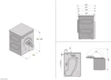 ASKO 8kg Heat Pump Dryer White T608HX.W.AU