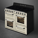 Smeg 110cm Victoria Freestanding Oven/Stove with Induction Hob Cream TR4110IP2