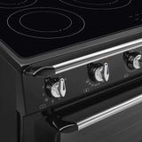 Smeg 90cm Victoria Freestanding Oven/Stove with Induction Hob Black TR90IMBL