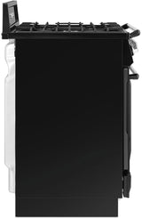 Smeg 90cm Victoria Freestanding Dual Fuel Oven/Stove Black TRA90GPBL