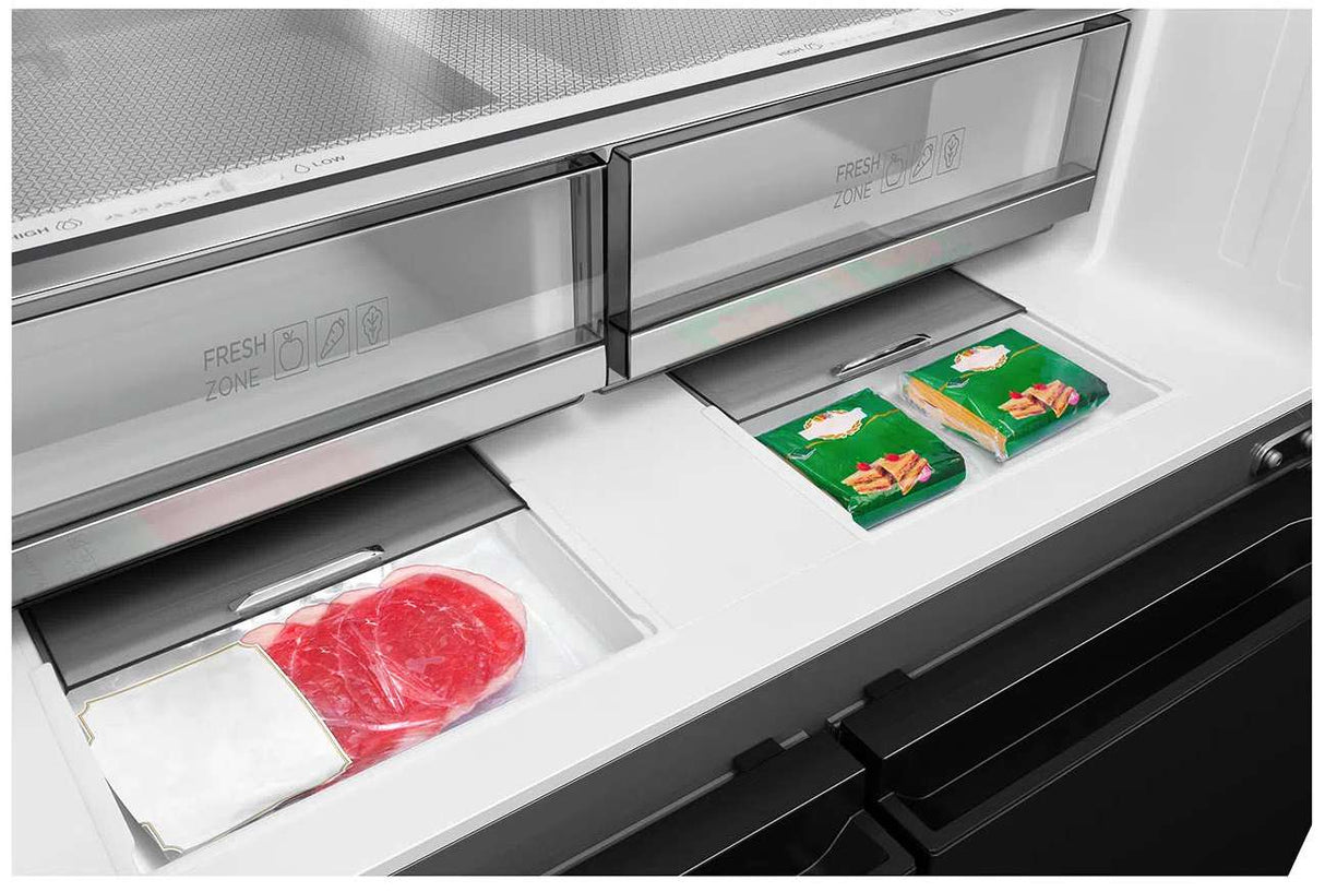 TCL 590L Quad Door Refrigerator TRF590QHB | Greater Sydney Only