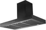 Schweigen 90cm Non-Silent 1080m3/hr Black Wallmount Rangehood TSH-900B