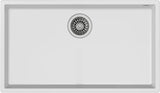 Teka 720mm x 400mm Tegranite Sink, Arctic White TUGRAN7240W