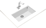 Teka 720mm x 400mm Tegranite Sink, Arctic White TUGRAN7240W