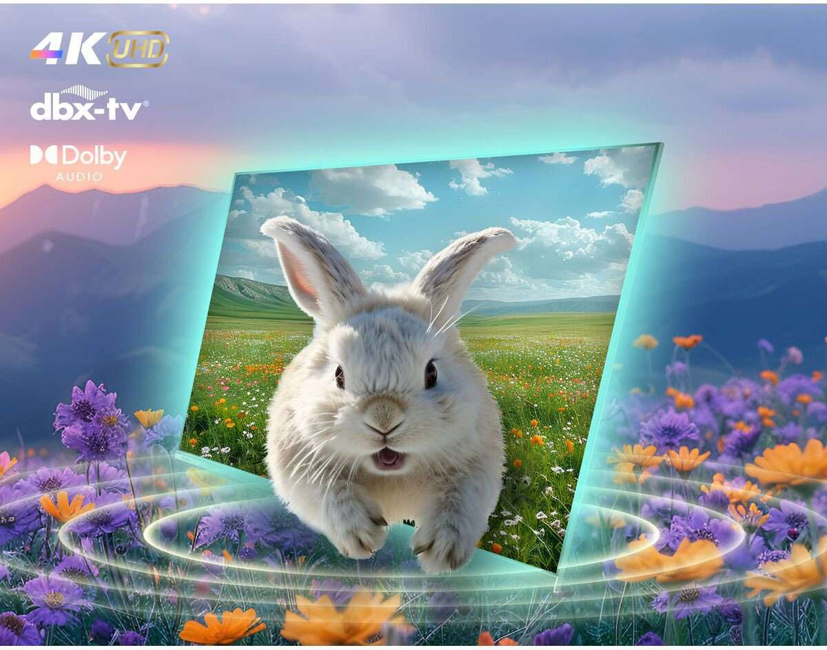 CHiQ 50" QM10 4K QLED Smart Google TV U50QM10