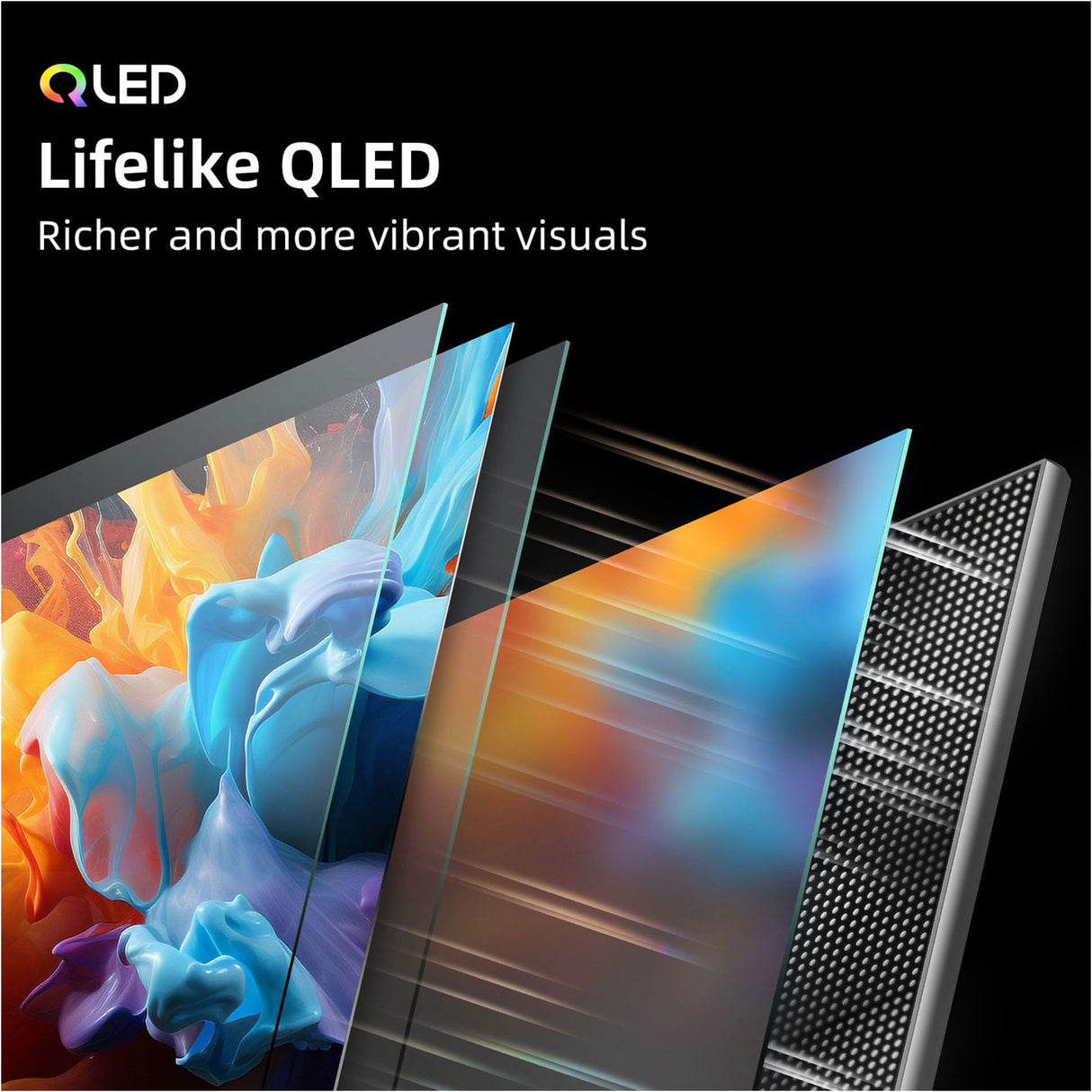 CHiQ 58" 4K QLED Smart Google TV U58QG7L