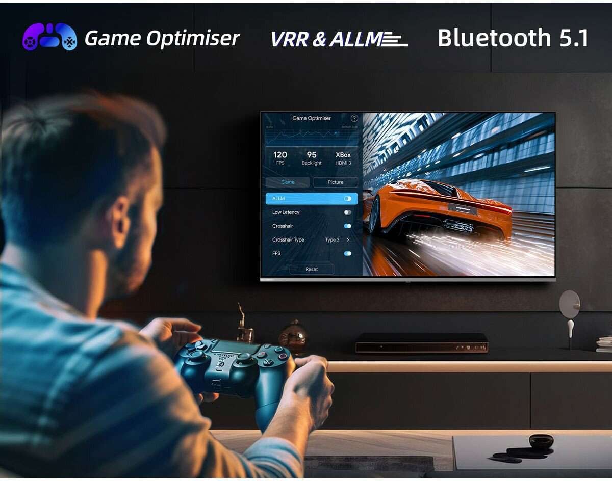 CHiQ 65" QM10 4K QLED Smart Google TV U65QM10