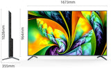 CHiQ 75" 4K Ultra HD LED Google TV U75F8TG