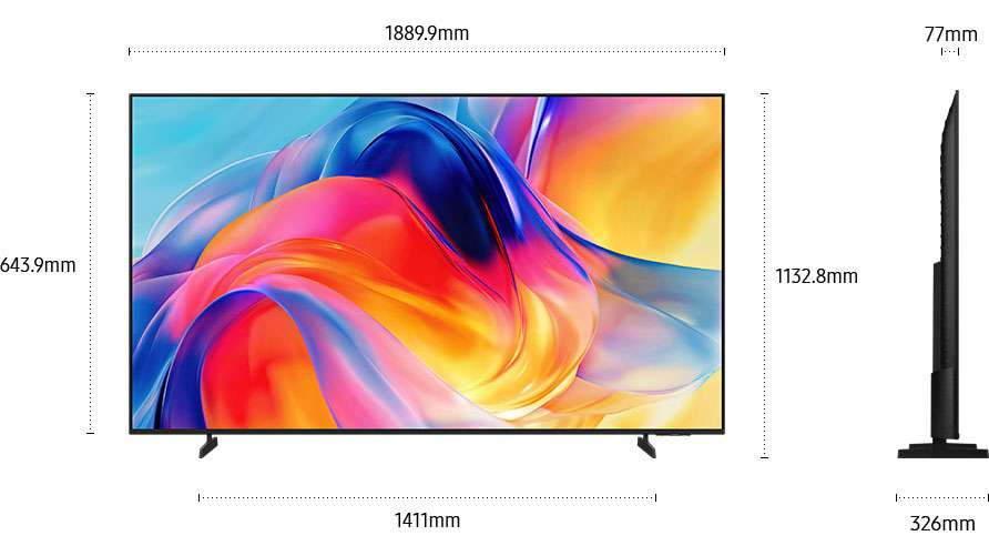 Samsung 85" Mini LED M70H 4K Vision AI Smart TV UA85M70HAWXXY