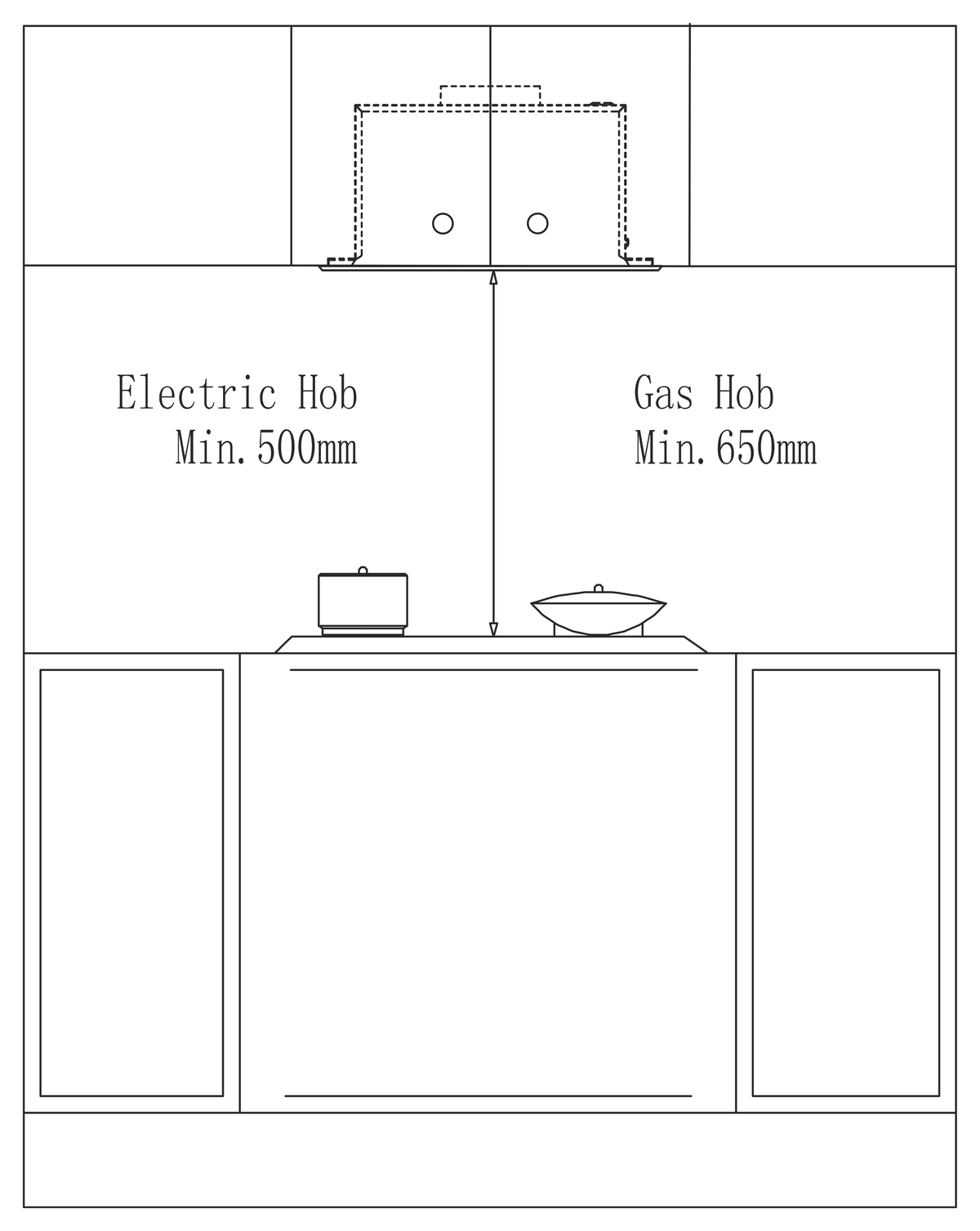 Casa 52cm Undermount Rangehood Stainless Steel UDMCA52
