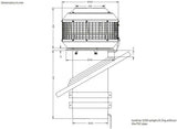 Schweigen 120cm Silent 3200m3/hr Stainless Steel Undermount Rangehood UM-12UMSE