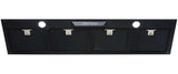Schweigen 120cm Silent 3200m3/hr Black Undermount Rangehood UM1170-12BSE