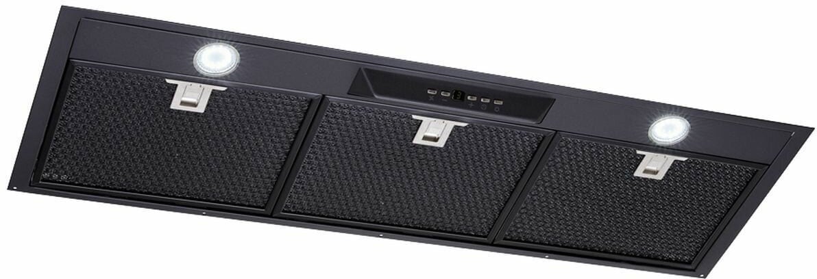 Schweigen 90cm Silent 900m3/hr Black Undermount Rangehood UM1170-9BST