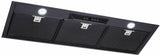 Schweigen 90cm Silent 900m3/hr Black Undermount Rangehood UM1170-9BST