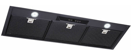 Schweigen 90cm Silent 1600m3/hr Black Undermount Rangehood UM1170-9BSP