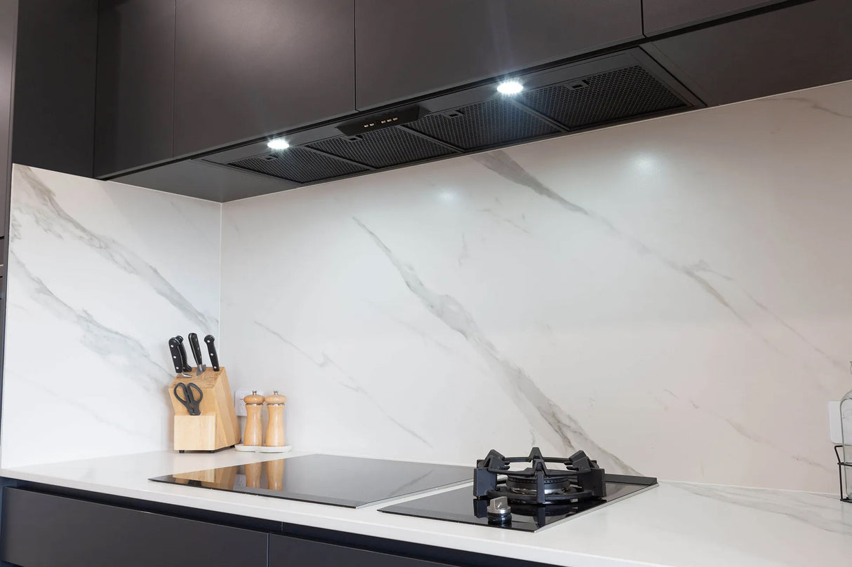 Schweigen 120cm Silent 1600m3/hr Black Deep Undermount Rangehood UM1390-12BSP